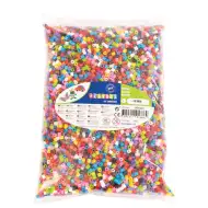 PlayBox: 5mm MIDI likalne perle, 10000 kosov, barvni mix z 10 različnimi barvami