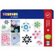 PlayBox: 5mm MIDI likalne perle, 4000 kosov, božični set snežink