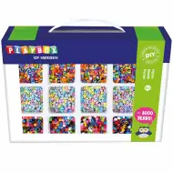 PlayBox: 5mm MIDI likalne perle v 12 barvah, paket 8000 kosov