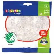 PlayBox: 5mm MIDI likalne perle v beli barvi, pakiranje 6000 kosov
