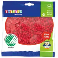 PlayBox: 5mm MIDI likalne perle v rdeči barvi, pakiranje 6000 kosov.