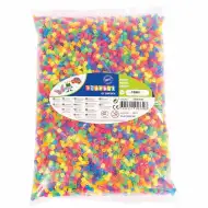 PlayBox: 5mm MIDI neon barvne likalne perle, pakiranje 10.000 kosov