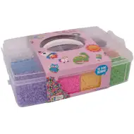 PlayBox: 9 mm XL MAXI likalni perle v 12 barvah v škatli za shranjevanje, 12000 kosov