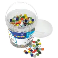 PlayBox: Barviti kreativni mozaik mix 12x12mm, paket 600 kosov