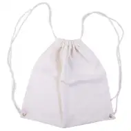 PlayBox: Bela telovadna torba, športna torba 34x35cm