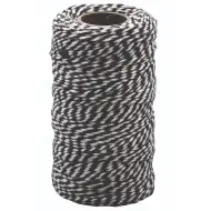 PlayBox: Črno-bela bombažna nitka 100m