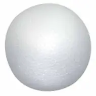 PlayBox: Dekorativne stiroporne krogle s premerom 5 cm, pakiranje 25 kosov.