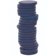 PlayBox: Globoko modra vodena barva, krog 30mm, 1 kos