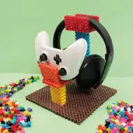 PlayBox: Go Green XL likalne perle 9 mm, 10-barvna mešanica v vedru, 900 kosov