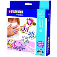 PlayBox: Kreativni komplet za okrasitev prstanov s kristali