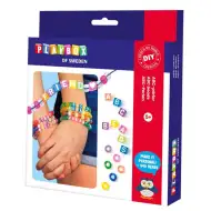 PlayBox: Kreativni set za izdelavo nakita iz perlic s črkami, 440 kosov