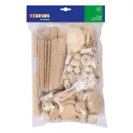 PlayBox: Leseni gradbeni set mix