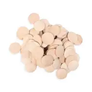 PlayBox: Leseni gumbi s premerom 30 mm, komplet 100 kosov.