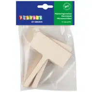 PlayBox: Leseni označevalni tabli za sajenje, komplet 10 kosov