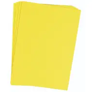 PlayBox: Limonino rumena kartonska garnitura A4, 25 kosov, 180g