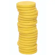 PlayBox: Limonino rumena vodena barva, krog 30mm, 1 kos