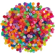 PlayBox: Mešane oblike barvnih kroglic, paket s 5300 kosi