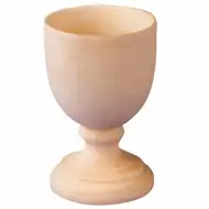 PlayBox: Naravni leseni okrasni jajčni stojali 6,5 cm, paket 20 kosov