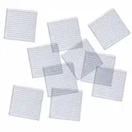 PlayBox: Paket osnovnih plošč v obliki kvadrata za 5mm MIDI likalne perle, 10-delni set.