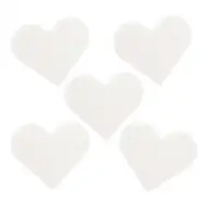 PlayBox: Paket osnovnih plošč v obliki srca za 5 mm MIDI likalne perle, set 5 kosov