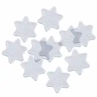 PlayBox: Paket osnovnih plošč v obliki zvezde za 5mm MIDI likalne perle, 10 cm, set 10 kosov.