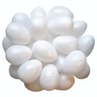 PlayBox: Plastični set 25 jajc 6x4,5 cm