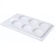 PlayBox: Prazna paleta za 6 barv s prostorom za 30 mm diske, komplet 6 kosov.