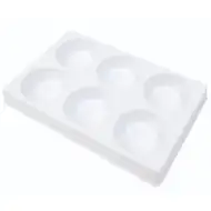 PlayBox: Prazna paleta za 6 barv z mesti za 44mm diske