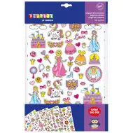 PlayBox: Princeske 500-delni mega set nalepk