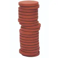 PlayBox: Rjava vodena barva disk 30mm 1 kos