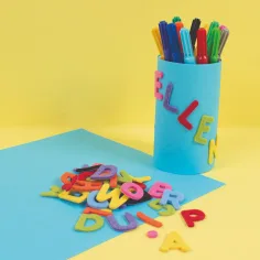 PlayBox: Samolepilne filcne črke in številke, komplet 500 kosov slika 3