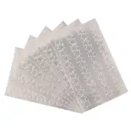 PlayBox: Samolepilne srebrne zvezde, 288 kosov, 13 mm