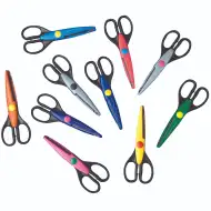 PlayBox: Set cik-cak škarij 10 kosov