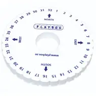 PlayBox: Set fonografskih koles 10 cm, 10 kosov