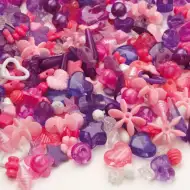 PlayBox: Set tisoč plastičnih kroglic za kuhanje v roza in vijolični barvi.