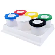 PlayBox: Set za pranje čopičev s stojalom, 6-delni