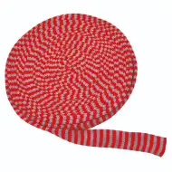 PlayBox: Stisljiv rdeče-siv tekstilni zvitek, 10 metrov