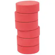 PlayBox: Svetlo rdeča vodena barva, krog 44mm, 1 kos