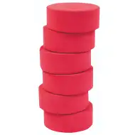 PlayBox: Temno rdeča vodna barva, krog 44mm, 1 kos