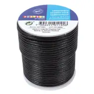 PlayBox: Usnjena vrvica 22,5m x 2mm v črni barvi.