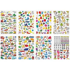 PlayBox: Vozila, 500-delni mega set nalepk slika 2