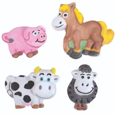 PlayBox: Živalska farma iz mavca, oblika 17x17cm slika 2
