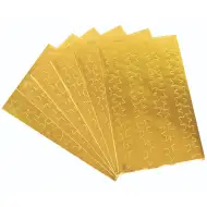 PlayBox: Zlati zvezdi, komplet nalepk 288 kosov