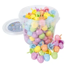 PlayBox: barvita mozaika, 20 mm pikice, 125-delni set v vedru