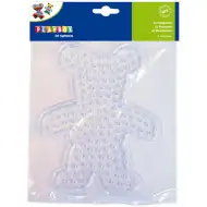 Playbox: XL likalna plošča za perlice – 1 kos (medved, avto ali srce oblika)