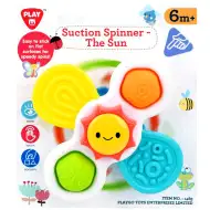 Playgo: Vrteča sončnica z vakuumskim priseskom za dojenčke