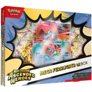 Pokémon TCG: Mega evolucija - Vzpeti junaki - Mega Feraligatr ex škatla