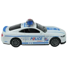 Policajni avtomobili: Kolesarski kovinski policijski avtomobili v različnih različicah 11cm 1kos slika 4