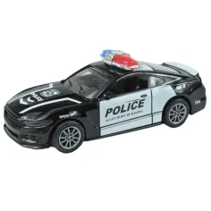 Policajni avtomobili: Kolesarski kovinski policijski avtomobili v različnih različicah 11cm 1kos slika 8