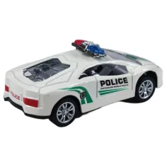 Police Cars: Kovinski policijski avtomobili v različnih različicah 1/50 1db slika 7